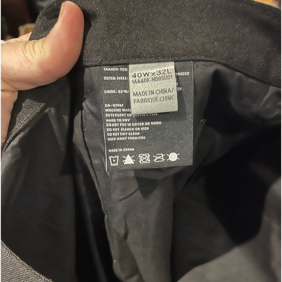Dakota black waterproof work pants - Picture 6 of 8